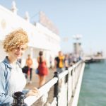 portrait-woman-brighton-pier-against-sky