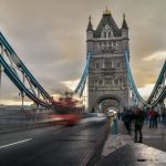 view-suspension-bridge-against-cloudy-sky